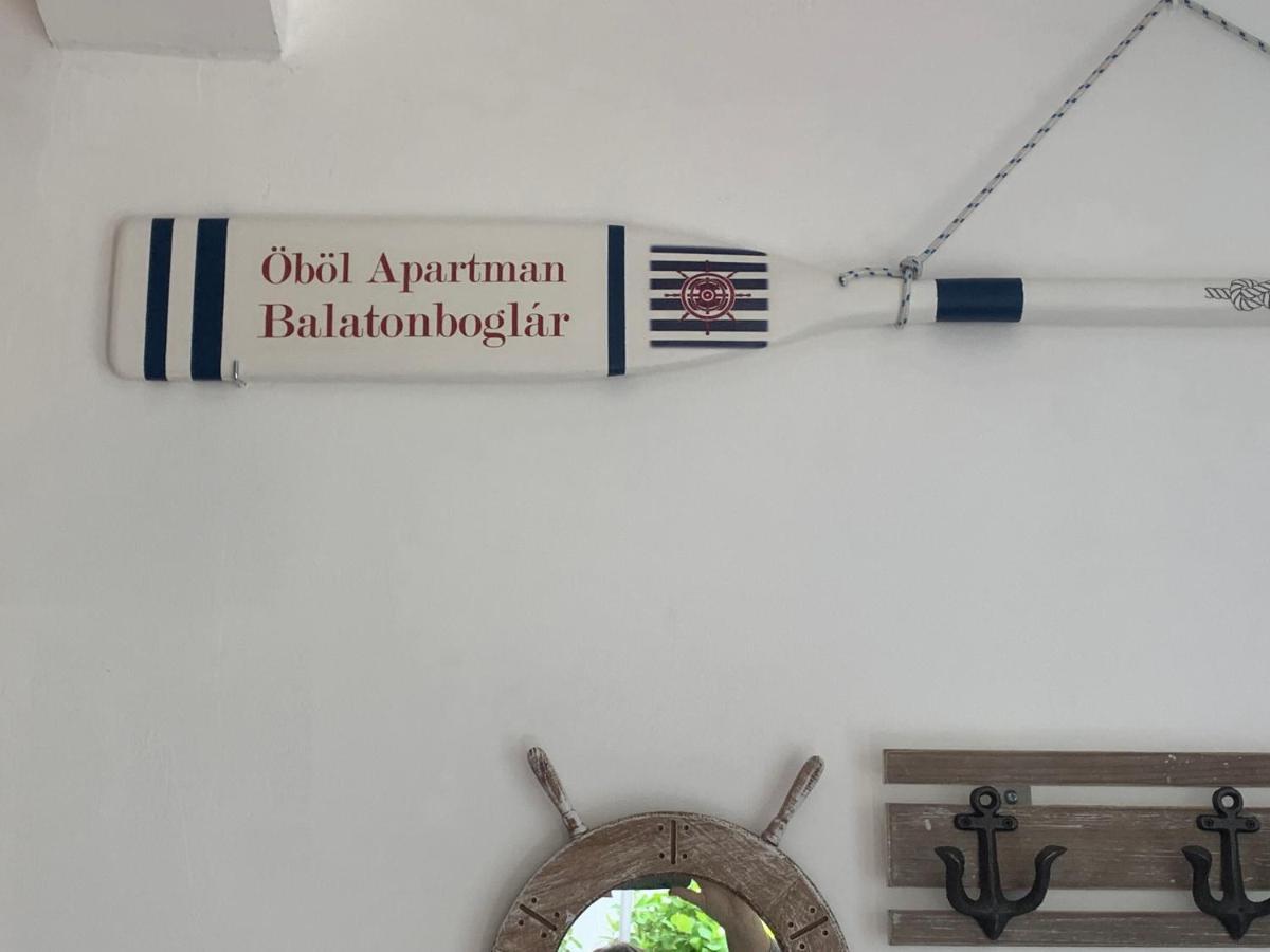 Oeboel Apartman Balatonboglar Exterior photo